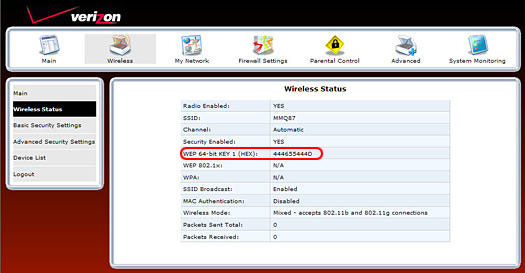 Where is the Network Security Key on My Router?